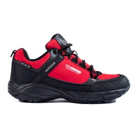 DK Outdoor Trekking Shoes black red DK Outdoor Trekking Shoes black red