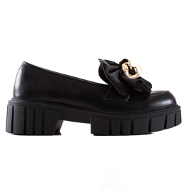 Seastar Fashion Loafers With Bow black