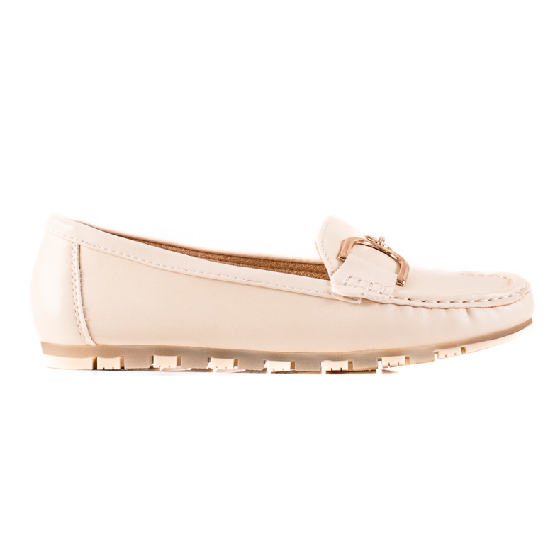 Seastar Beige Loafers With Eco Leather Seastar Beige Loafers With Eco Leather