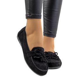 Black Medrano loafers