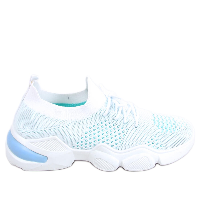 Harri Blue socks white