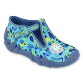 Befado children's shoes 110P409 blue green