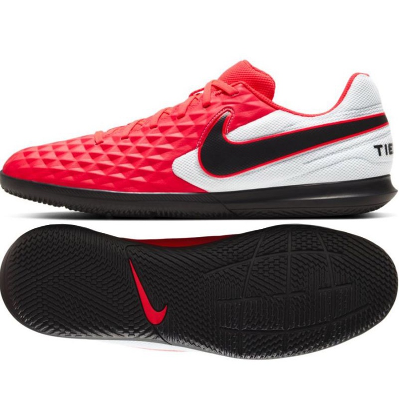 Indoor shoes Nike Tiempo Legend 8 Club Ic M AT6110-606 oranges and reds