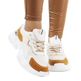 Osorio beige sports shoes Osorio beige sports shoes