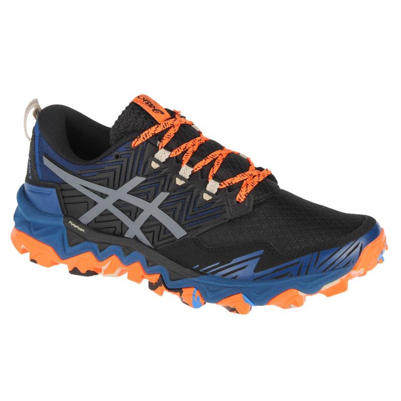 Asics Gel-FujiTrabuco 8 M 1011A668-400 black blue orange grey