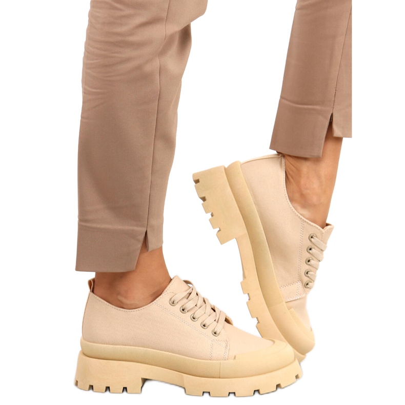 Golv Khaki trekking sneakers beige