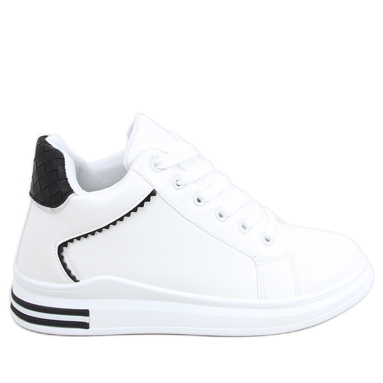Sneakers on a hidden wedge Izumi WHITE / BLACK