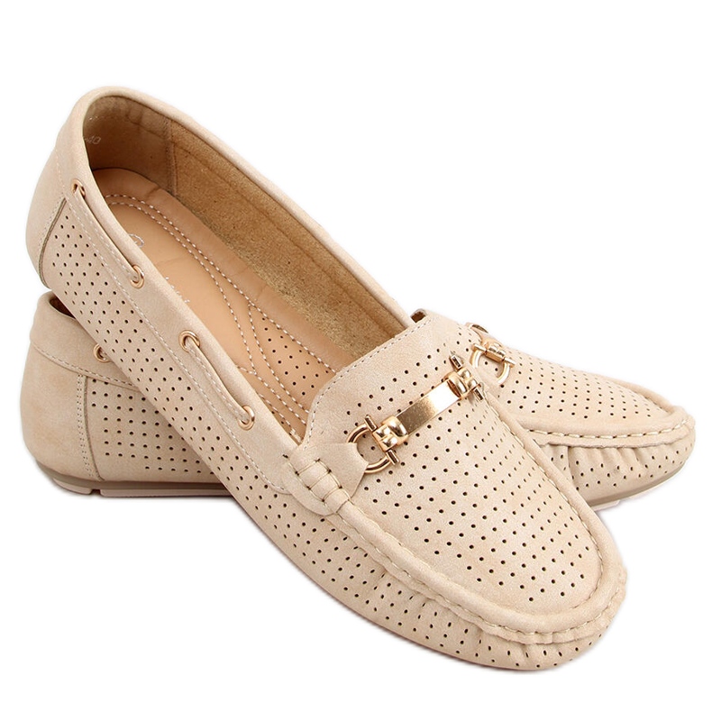 Women's loafers Wong Beige