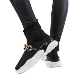 Hurtado black high sneakers