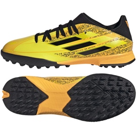 Adidas X Ghosted.3 Tf M FW6940 football boots pink pink - KeeShoes