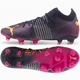 Football boots Puma Future Z 1.2 FG / AG M 106476 05 violet roses and purples