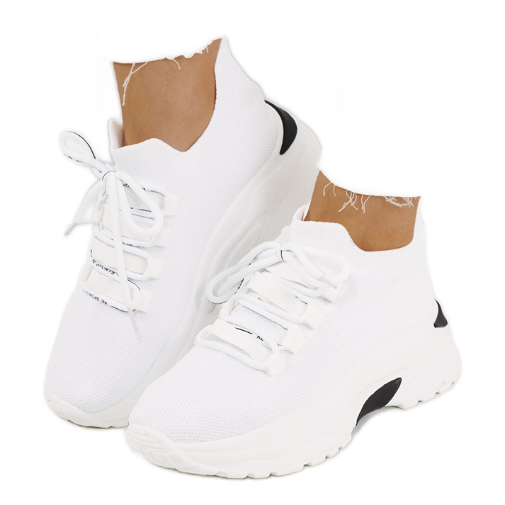Women's white sneakers from Barraza