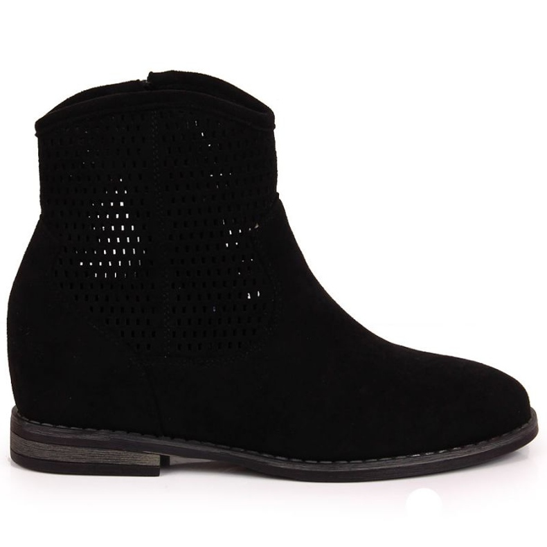 Openwork boots S. Barski W OLI141A black