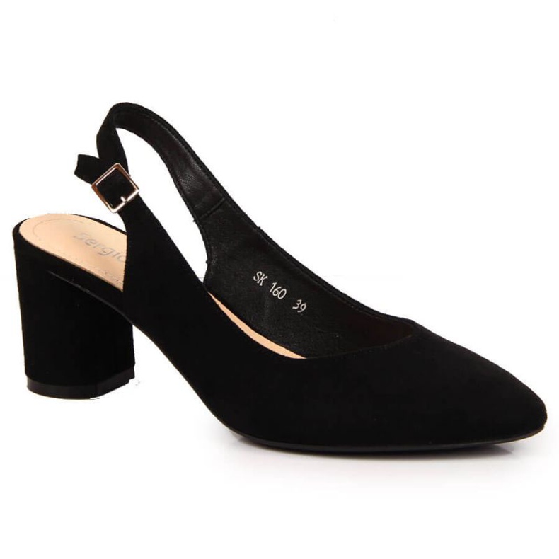 Pumps on the Sergio Leone post in SK362 black