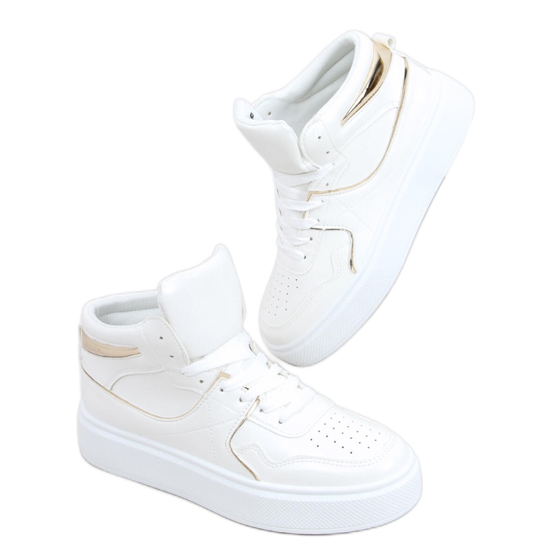 Erva White high-top sneakers