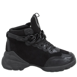 Sneakers with a detachable Peri Black chain