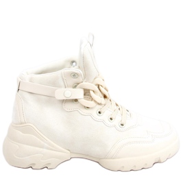 Sneakers with a detachable chain Peri Beige