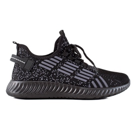 TRENDI Tied Light Sneakers black