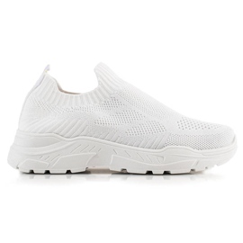 Bestelle Textile Slip-On Sneakers white Bestelle Textile Slip-On Sneakers white