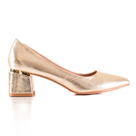 Goodin Gold high heels golden