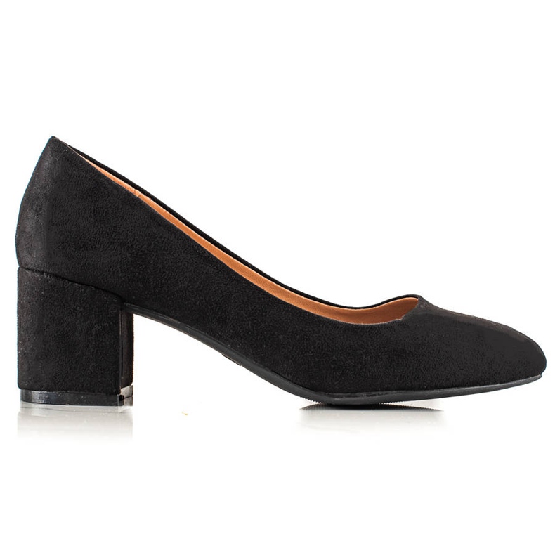 TRENDI Classic Suede Pumps black