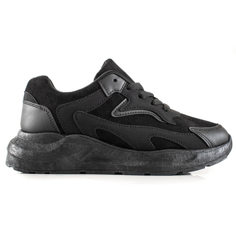 TRENDI Suede Sneakers black