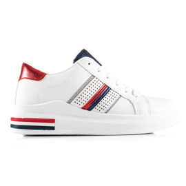 TRENDI Casual White Sport Shoes TRENDI Casual White Sport Shoes