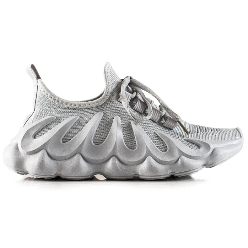 TRENDI Gray Fashion Sneakers grey