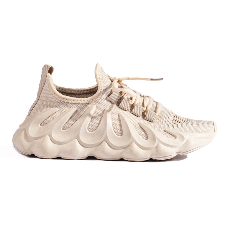 TRENDI Beige Fashion Sneakers