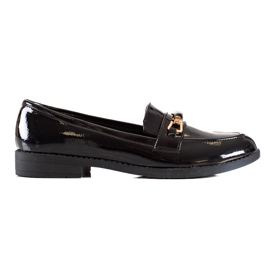 Small Swan Black lacquered shoes Small Swan Black lacquered shoes