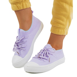 Medina purple women's sneakers violet