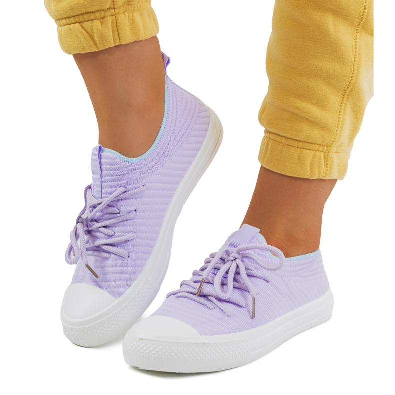 Medina purple women's sneakers violet