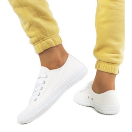 Casas white women's sneakers Casas white women's sneakers