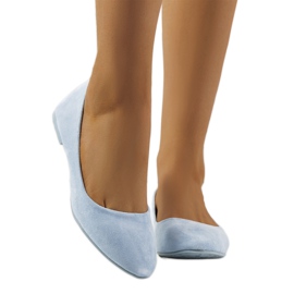 Paula's blue ballerinas