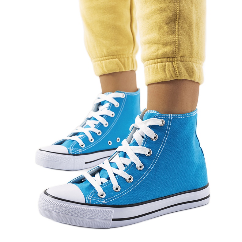 Blue Felis ankle sneakers