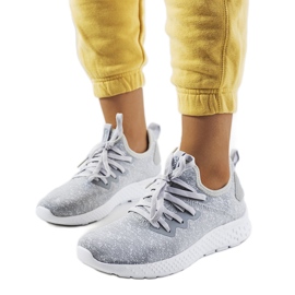 Lenna gray sports shoes grey