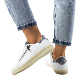 White Caldwell led sneakers silver White Caldwell led sneakers silver