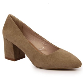Pumps high heels Sergio Leone W SK358B beige