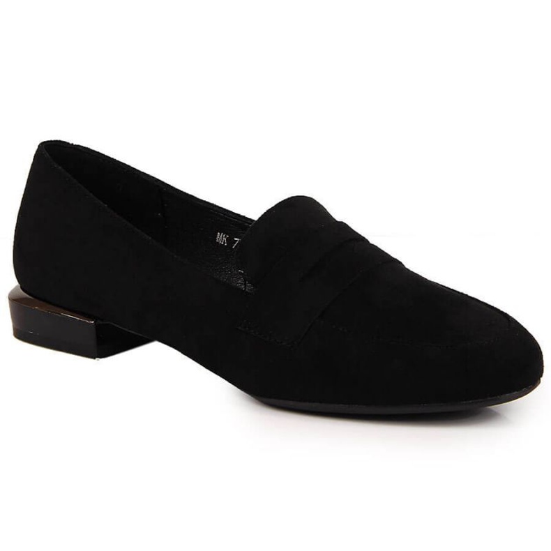 Black Sergio Leone W SK359 moccasin shoes