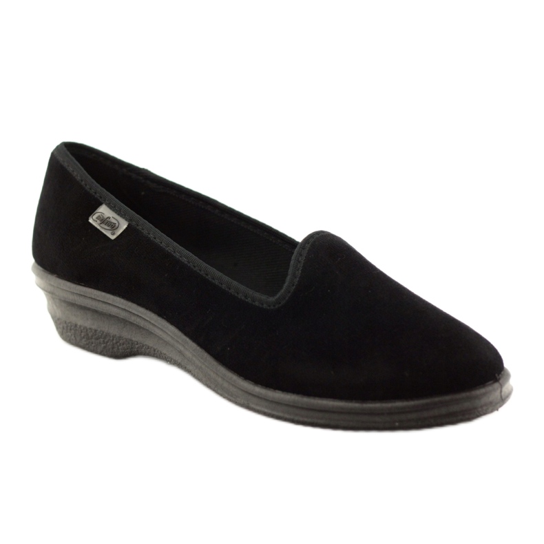 Black Befado 262D008 wedge sneakers