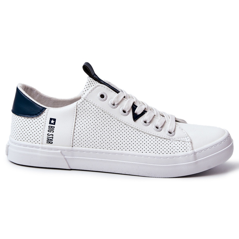 Men's Leather Sneakers Big Star JJ174226 White