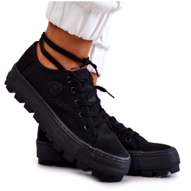 Women's Sneakers On The Big Star JJ274489 Black Platform Women's Sneakers On The Big Star JJ274489 Black Platform
