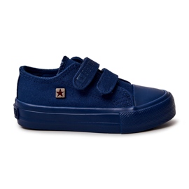 Children's Classic Sneakers Big Star JJ374044 Navy Blue ['navy']
