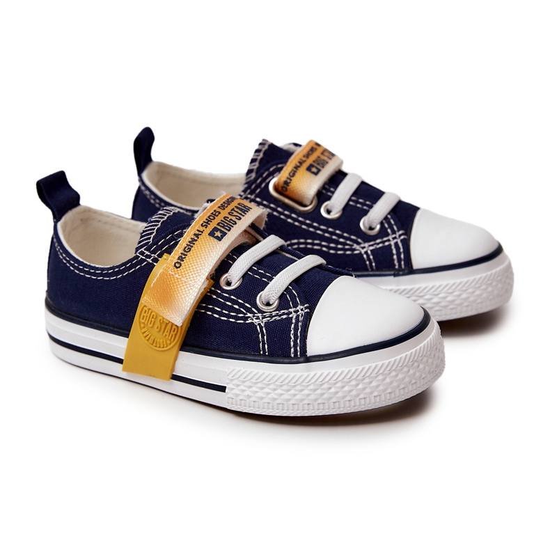 Children's Low Sneakers Big Star JJ374077 Navy Blue