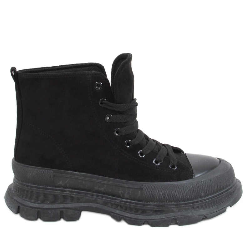 Yara Black women's ankle sneakers Yara Black women's ankle sneakers