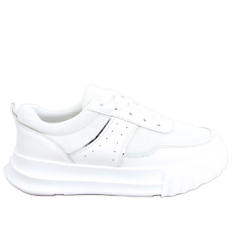 Perla White women's sports shoes