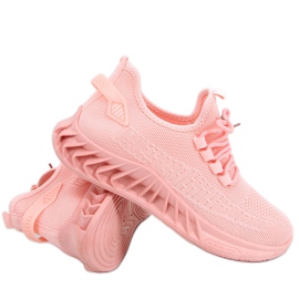 Kenza Pink socks sports shoes