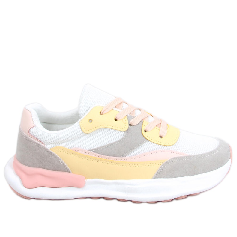Nydia Yellow trainers multicolored