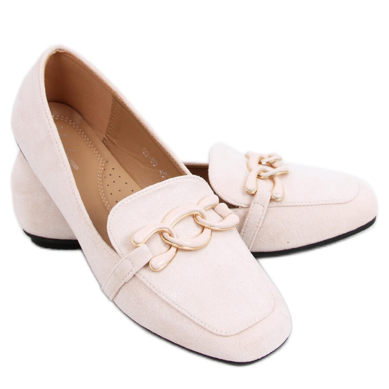 Carla Nude women's loafers beige