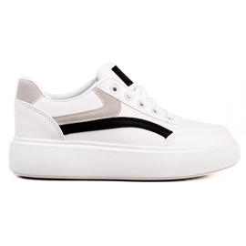 Weide Casual Shoes On The Platform white Weide Casual Shoes On The Platform white